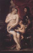 Peter Paul Rubens Venus,Mars and Cupid (mk01) oil on canvas